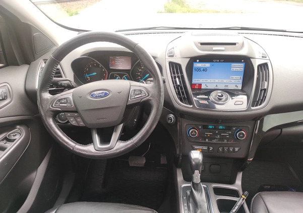 Ford Escape cena 67700 przebieg: 130000, rok produkcji 2017 z Borek Wielkopolski małe 301